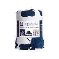 Beddy's on the go cow print blanket
